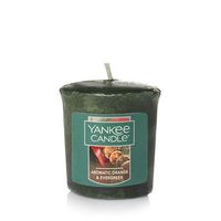 Yankee Candle Holiday Aromatic Orange & Evergreen Sampler Votive Candles 1.75 oz Each
