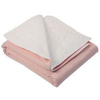 Waterproof Underpads, 2-Pack Washable and Reusable Bed Pads, 30" x 36" Pink Sheet and Mattress Protector with Highly Absorbant Fill Layer for Children or Adults Incontinence Protection