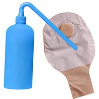 GHzzY 2 Pcs Colostomy Bag Cleaning Tool - Stoma Bags Plastic Cleaning Bottle for All Ostomy Bags - Reusable Wash Bottle 350ML