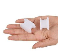 MYDETOE 6pairs Toe Separator Soft Gel Hammer Claw Toe Pad Foot Care Cramp Hallux Valgus Hallux Braces Foot Pain Relax