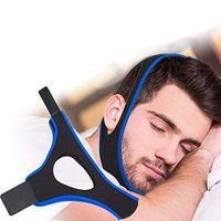 Breathing Aids & Nasal Strips Adjustable Anti-Snoring Chin Strap,Anti-Snore Sleep Strap/Stop Snoring Strap for Men Women