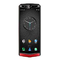 Semoic Mobile Phones M17 Smartphone Android 8.1 Metal Leather Body Face ID Dual Sim 4G Cell Phone(Red+Black)