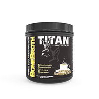 Titan Bone Broth- Type 2 Collagen Unflavored Protein Powder for Healthier Skin, Joints, and Digestion (1lb)