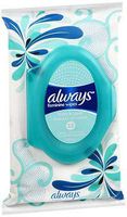 Always Fresh & Clean Feminine Wipes - 32 Count, Pack of 3