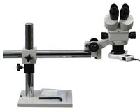 OMAX 3.5X-90X Zoom Binocular Single-Bar Stereo Microscope with 54 LED Ring Light
