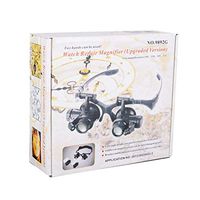 Dalina Headband Magnifying Glasses Loupe Magnifying Glass Repair Tool Set Magnifiers