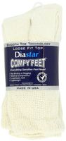 Diastar Comfy Feet Diabetic Socks, Tan, 9-11, 3 pack