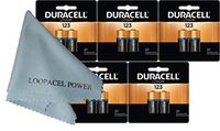 Duracell Lithium CR123A CR123 123A 3V 10 Batteries