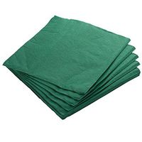 Exquisite 300 Pack of Beverage Paper Napkins The 2 Ply Party Napkins are Highly Absorbent and Available in a Wide Range of Vibrant Colors - Dark Green Napkins