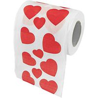 Fairly Odd Novelties Love Hearts Novelty Toilet Paper