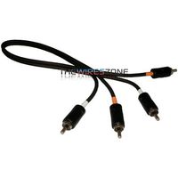 Raptor R3RCA-1-52 RCA Vice Series Coaxial Copper Shielded Audio Interconnect Cables