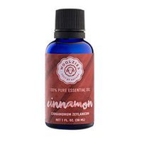 Woolzies Natural 100% Pure Cinnamon Essential Oil 1 Oz | Supports Healthy Metabolic Function, Maintains a Healthy Immune System, For Diffusion, Internal, or Topical Use