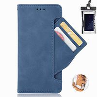 Flip Case for Huawei P30 Pro Luxury Leather Bussiness Phone Case Cover for Bussiness Gifts with Free Waterproof Case