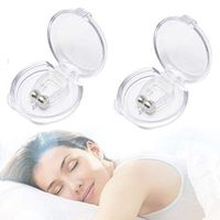 Anti Snore Transparent Silicone Stop Snoring Device Silicone Nose Clip Tools Professional Relieve Snore Mini Comfortable Sleep Sleeping Aid