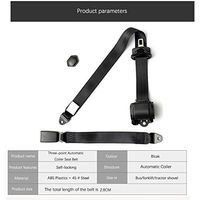 LRWSB 2.8M Adjustable Forklift Trains Car Bus Seat Belt with 3-Point Automatic Coiler