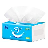 YUNIAO Paper Towels, Soft Toilet Paper, White Paper Towels, Household 4-Layer Paper Towels, Soft Skin-Friendly Paper Towels,Hollow Replacement Roll Paper