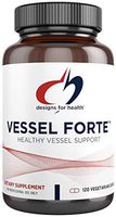 Designs for Health Vessel Forte - Diosmin for Blood Vessel Support with Quercetin, Gotu Kola + Grape Seed Extract (120 Capsules)