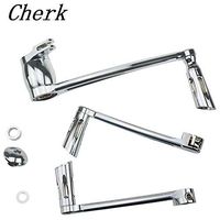 Frames & Fittings New Motorcycle Chrome Brake Arm Kit Shift Lever W/Shifter Pegs for Harley Touring 08-16 15 14 - (Color: Touring 08-13)