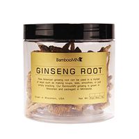 Ginseng Root Jumbo 4 Year Old American Grown Cultivated for Soups and Teas - Jumbo Size Root - 4-8 pcs - 4 oz