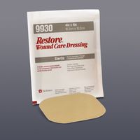 Restore Hydrocolloid Dressing with Foam Backing - 4 x 4" -