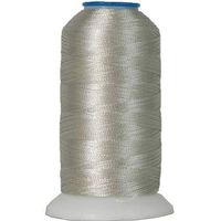 Threadart Polyester Machine Embroidery Thread By the Spool - No. 349 - Pearl Grey - 1000M - 40wt - 220 Colors Available