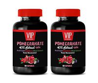 Brain and Memory Supplements - Pomegranate Extract Formula - with ACAI, NONI, RESVERATROL and Goji Berry - Pomegranate Pills - 2 Bottles 120 Capsules