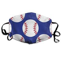 Pretty Baseball Hot Dust Mouth Mask Reusable Anti-Dust Face Mask Adjustable Earloop Skin Protection