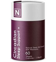 Circadian Sleep Support + | Natural Sleep Aid Formula by Nuzena - Perfect for Stress Relief, Calming, and Promoting Relaxation (60 Capsules)