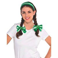 Amscan St. Patrick's Day Green Fabric Hair Set | Party Accessory