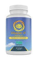 Vitamin D3 5000 IU by Pure Nootropics, Non-GMO, 90 Count