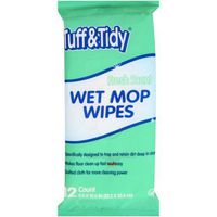 Tuff & Tidy Fresh Scent Wet Mop Wipes, 12 count (Pack of 1)