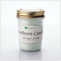 Ginger Lime - 8 oz Heritage Jar Natural Soy Wax Candle