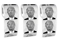 Donald Trump Toilet Paper, Prank Funny Toilet Paper (3pack)