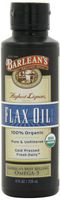 Barlean's Organic Oils High Lignan Flax Oil, 8-Ounce Bottles (Pack of 2)