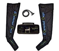 Elevated Legs – Athlete Recovery Boot System for Air Compression Massage with Leg Sleeves, Air Pump, Storage Backpack – Improve Circulation and Recover Quickly (Medium)