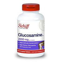 Schiff Glucosamine With Hyaluronic Acid, 2000mg Glucosamine, Joint Care Supplement Helps Lubricate & Protect Joints*, 150 Count (Pack of 2)