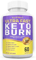 Ultra Fast Keto Boost Pills - Keto Burn - Advanced BHB Ketogenic Supplement - 60 Ct - 800mg - Top Exogenous Ketones Ketosis for Men Women