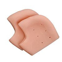 5 Pairs Plantar Fasciitis Insert Heel Protectors, Breathable Silicone Heel Guard Gel Cups Pads Set for Achilles Tendonitis, Arch Support, Cracked Heels, Bone Spur Pain Relief Heel Cushion Foot Sleeves