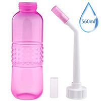 Portable Bidet for Toilet, Tinabless 560ml Travel Bidet, Handheld Personal Bidet Empty Bottle - Childbirth Cleaner - for Outdoor,Camping,Travling,Driver,Personal Hygiene - with Storage Bag