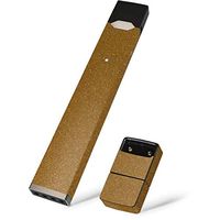 Skinit Decal Wrap for Juul E-Cigarette - Originally Designed Diamond Gold Glitter Design