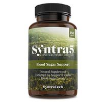 Syntratech Syntra5 180 Caps - Multi-Faceted Blood Sugar Support Formula - Assists in Maintaining Healthy Blood Sugar Levels - Backed by Clinical Research