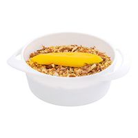 Mini Pot, Plastic Mini Pot, Infinity - White - 2.5 oz - 100ct Box - Restaurantware