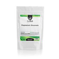 PureBulk Magnesium Gluconate Container:Bag Size:1kg Powder