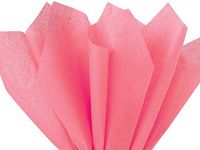 Coral Rose Tissue Paper 20x26" 240 Sheet Half Ream (3 Packs) - WRAPS-CT2HCO