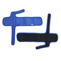 Hallux Valgus Bunion Corrector Big Toe Straightener Brace for Women Men 1 Pair (Blue)