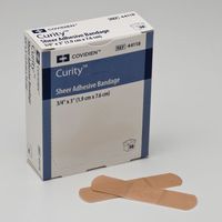 Covidien 44118 Plastic Bandage , Box, 50, Bandages, Sheer, 3" x 3/4"
