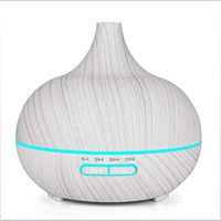 CWH&WEN Essential Oil Diffuser Aromatherapy, Ultrasonic Aromatherapy Scented Diffuser Humidifier for Room, Spa, LED Changing Lights and Waterless Auto Shut Off,White