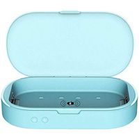 Cell Phone Sanitizer, UV Smartphone Sterilizer Box, Ultraviolet Sanitizer Box with Dual LED Aromatherapy Function Disinfector for Cellphone, Toothbrush, Salon, Tools, Watches, etc