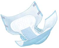 Covidien 63072 - Wings Hook and Loop Ultra 3D Adult Briefs Maximum Absorbency Small 20"-31" (50.8cm - 78.7cm), 26.5" (67.3cm) L Peach
