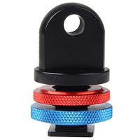 JVSISM Short Shoe Cold Mount Ys Arm 360 Degree for Underwater Photography Housing Light Torches Camera Tray Handle Arm System